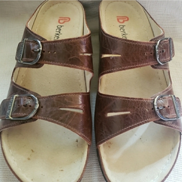 Berkemann leather sandals 9 - Picture 3 of 5